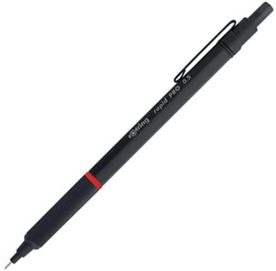 ROTRİNG VERSATİL KALEM RAPID PRO 0.5 MAT SİYAH 1904258