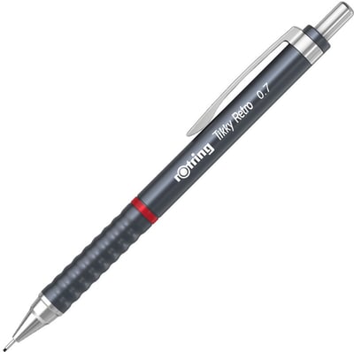 ROTRİNG VERSATİL KALEM RETRO TIKKY 0.7 METALİK GRİ 2202570