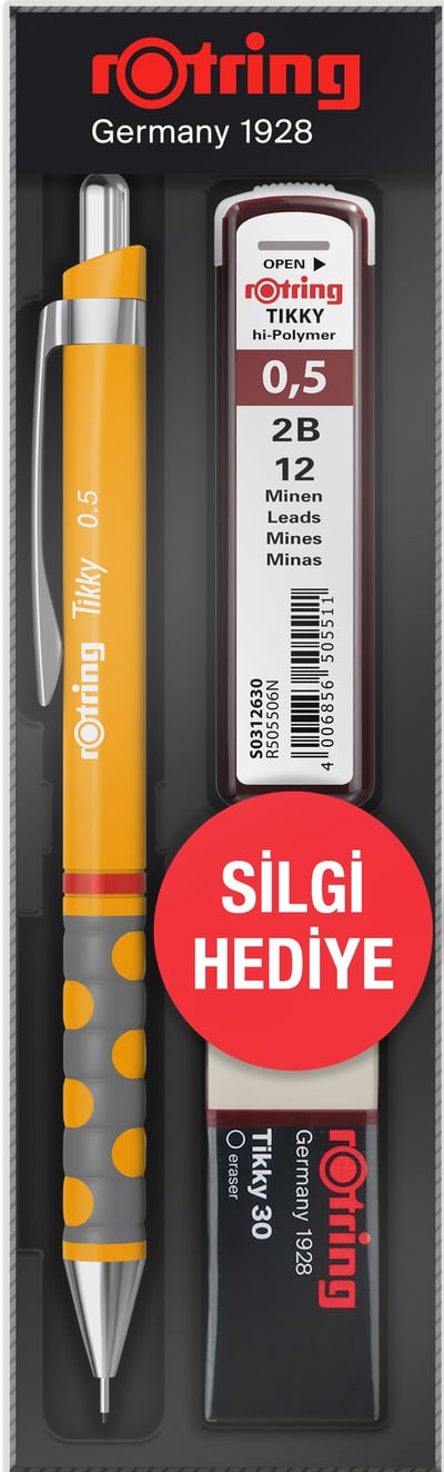 ROTRİNG VERSATİL KALEM TIKKY OKUL SETİ 0.5 MANGO TURUNCU (YENİ)