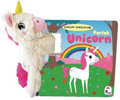 Şaklat Sarılalım - Parlak Unicorn (Oyuncaklı Kitap)