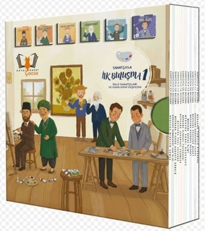 Sanatçıyla İlk Buluşma Merhaba Serisi (Kutulu 1. Set 12 Kitap)