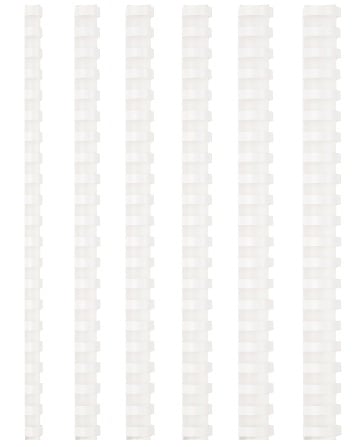 SARFF PLASTİK SPİRAL 6 MM BEYAZ 100 LÜ 15312005