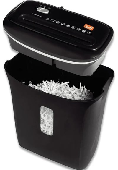 Sarff Ps200 Evrak İmha Makinesi (6 Sayfa - 4X30 Mm - 12 Litre)
