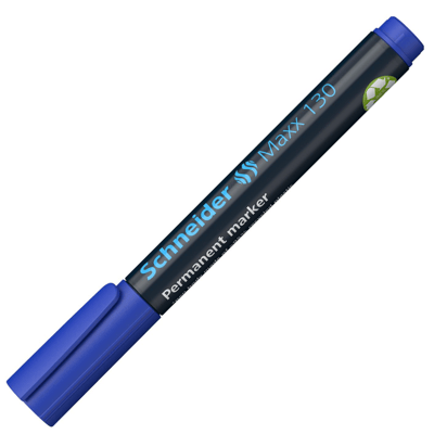 SCHNEIDER PERMANENT MARKÖR MAXX 130 YUVARLAK UÇ MAVİ SCM134