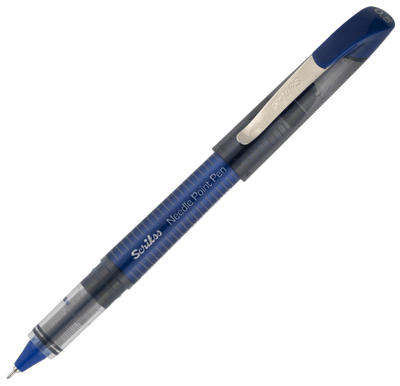 SCRIKSS OFFICE ROLLER KALEM NP-68 İĞNE UÇ 0.5 MAVİ 12 Lİ KUTU