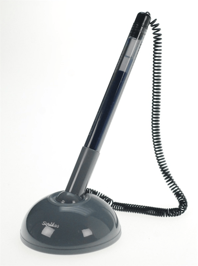 SCRIKSS OFFICE TÜKENMEZ MASA KALEMİ JEL DP-360 GRİ