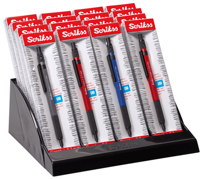 SCRIKSS OFFICE VERSATİL KALEM GRAPH-X METAL 0.7 COLOR 16 LI STAND
