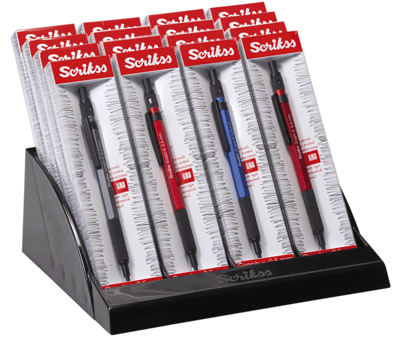 SCRIKSS OFFICE VERSATİL KALEM GRAPH-X METAL 0.5 COLOR 16 LI STAND