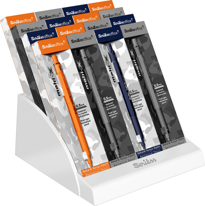 SCRIKSS OFFICE VERSATİL KALEM MATRI-X 0.5 16 LI STAND YENİ RENKLER