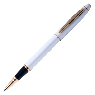 SCRIKSS ROLLER KALEM 35 BEYAZ ALTIN
