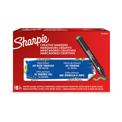 SHARPIE AKRİLİK MARKÖR YUVARLAK UÇ ZÜMRÜT YEŞİLİ 2218064