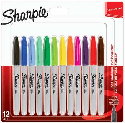SHARPIE PERMANENT SET FINE 12 Lİ KARIŞIK 2065404