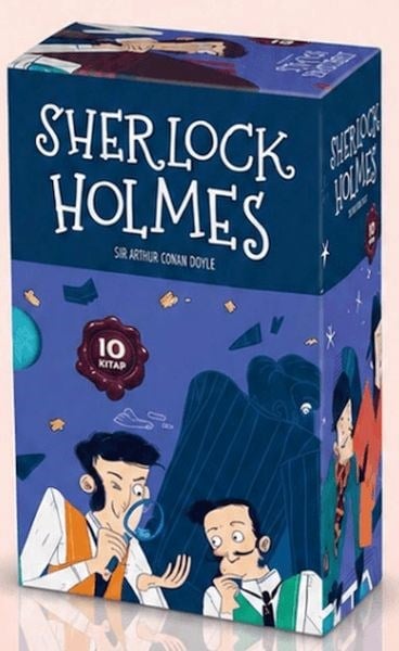 Sherlock Holmes Mor Kutulu 10 Kitaplık Set