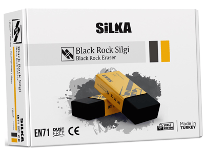 SİLKA SİLGİ BLACK ROCK 30 LU SG.6