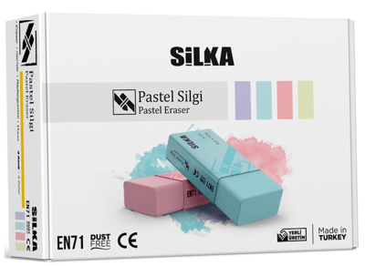 SİLKA SİLGİ NEON 4 RENK 30 LU ART.23