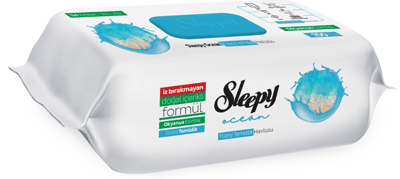 SLEEPY EASY CLEAN YÜZEY TEMİZLİK HAVLUSU 100 LÜ DOĞA SERİSİ OKYANUS ESİNTİSİ (MAVİ)