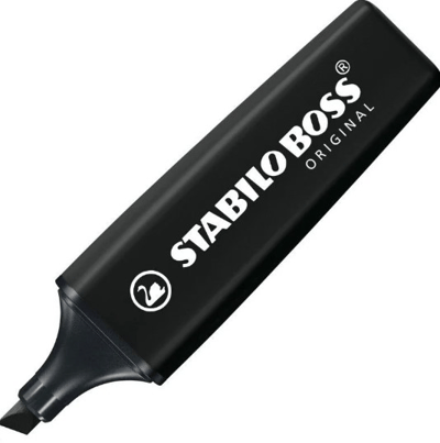 STABILO FOSFORLU KALEM BOSS NATURECOLORS SİYAH 70/46