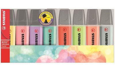 Stabilo Fosforlu Kalem Boss Original Set 8'Li Pastel 70/8-2