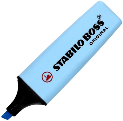 STABILO FOSFORLU KALEM BOSS PASTEL ESİNTİLİ MAVİ 70/112