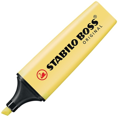 STABILO FOSFORLU KALEM BOSS PASTEL SARI 70/144