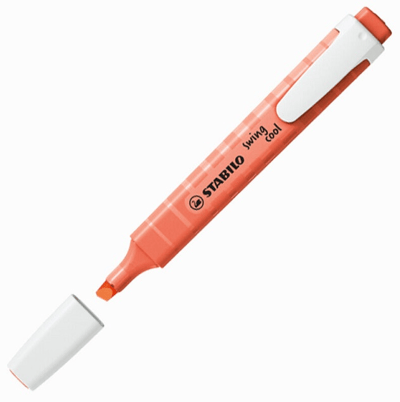 STABILO FOSFORLU KALEM SWING COOL PASTEL KIRMIZI 275/140-8