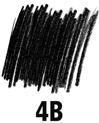 STAEDTLER KURŞUN KALEM DERECELİ MARS LUMOGRAPH BLACK 4B 100B-4B