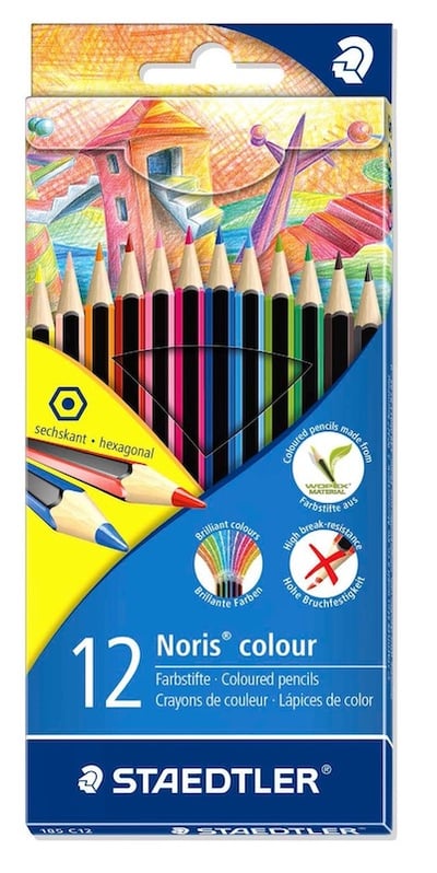 STAEDTLER KURU BOYA NORIS CLUP 12 Lİ 185 C12