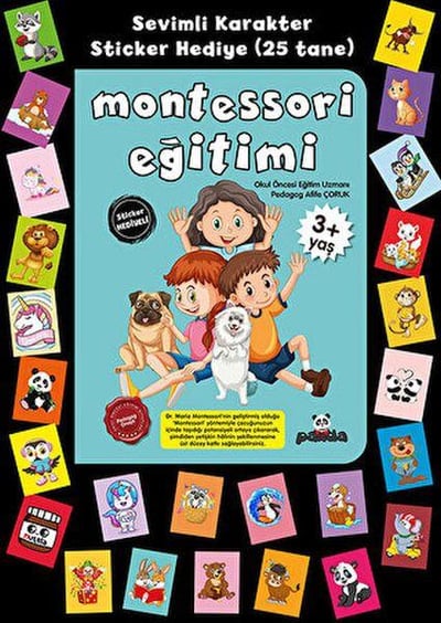 Stickerlı 3+ Yaş Montessori Eğitimi