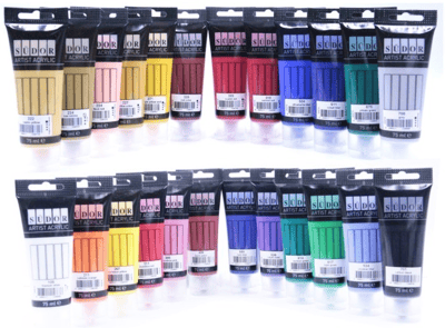 SÜDOR AKRİLİK BOYA SET TÜP 24X75 ML MA075-X24