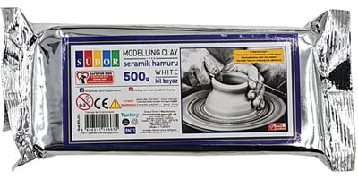 SÜDOR KİL SERAMIK 500 GR BEYAZ KİL261