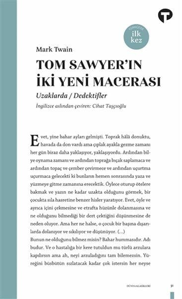 Tom Sawyer’ın İki Yeni Macerası