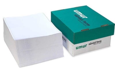 Umur Sürekli Form 11X24 Cm Renkli 2 Nüsha 1000'Li