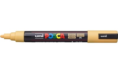 Uni-Ball Posca Pc-5M Poster Markörü (1.8 - 2.5 Mm Orta Yuvarlak Uç - Kayısı Rengi / Model: Pc-5M Apricot)