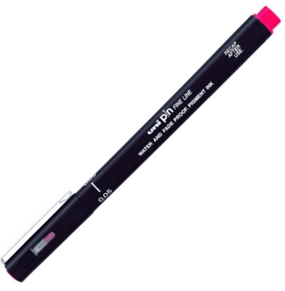 UNİ DRAWING PEN PIN05-200 0.5 KIRMIZI