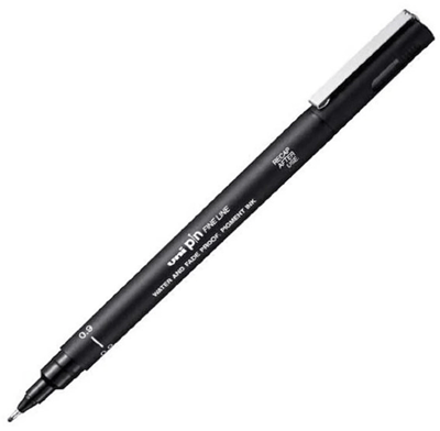UNİ DRAWING PEN PIN09-200 0.9 SİYAH