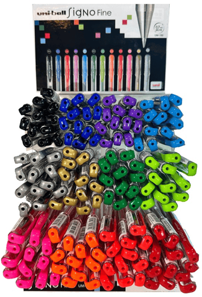 UNİ JEL KALEM SIGNO UM-100 0.7 144 LÜ STAND UM-100/12D SET