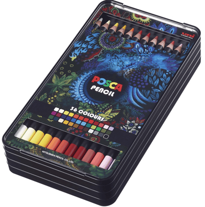 UNİ KURU BOYA POSCA KPE-200/36C 36 LI SET
