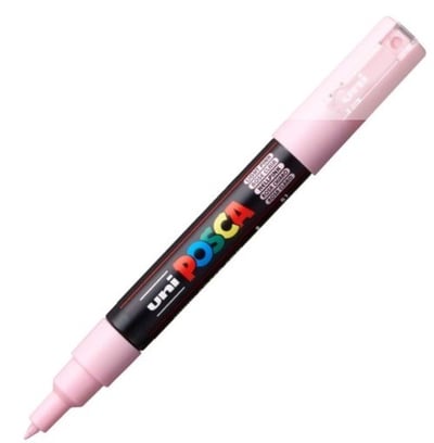 Uni Poster Markörü Posca Pc-1M 0.7 Açık Pembe
