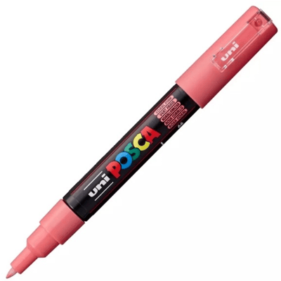 UNİ POSTER MARKÖRÜ POSCA PC-1M 0.7 MERCAN PEMBE