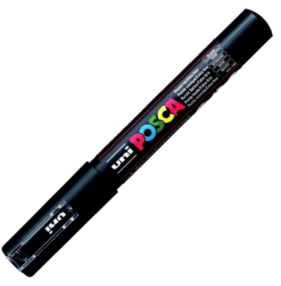 UNİ POSTER MARKÖRÜ POSCA PC-1M 0.7 SİYAH