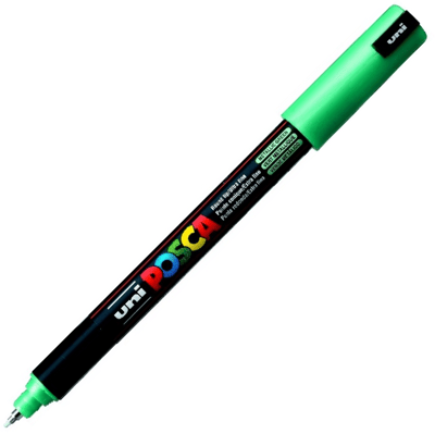 UNİ POSTER MARKÖRÜ POSCA PC-1MR 0.7 METALİK YEŞİL