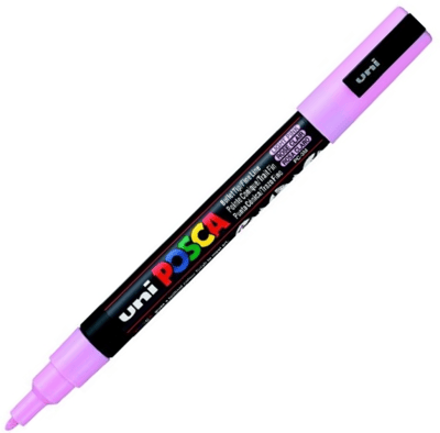 UNİ POSTER MARKÖRÜ POSCA PC-3M 0.9-1.3 AÇIK PEMBE