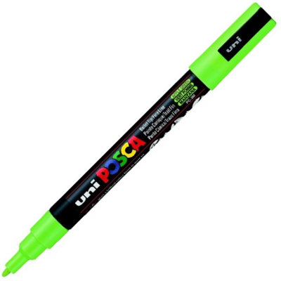 UNİ POSTER MARKÖRÜ POSCA PC-3M 0.9-1.3 ELMA YEŞİLİ