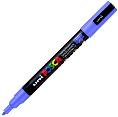 UNİ POSTER MARKÖRÜ POSCA PC-3M 0.9-1.3 LEYLAK