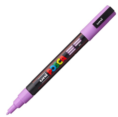 UNİ POSTER MARKÖRÜ POSCA PC-3M 0.9-1.3 LAVANTA