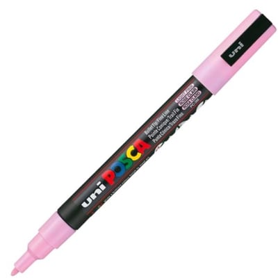 UNİ POSTER MARKÖRÜ POSCA PC-3M 0.9-1.3 MERCAN PEMBE