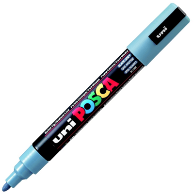 UNİ POSTER MARKÖRÜ POSCA PC-5M 1.8-2.5 KURŞUN GRİ