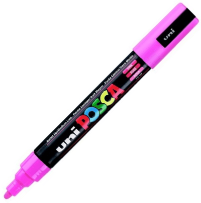 UNİ POSTER MARKÖRÜ POSCA PC-5M 1.8-2.5 PEMBE