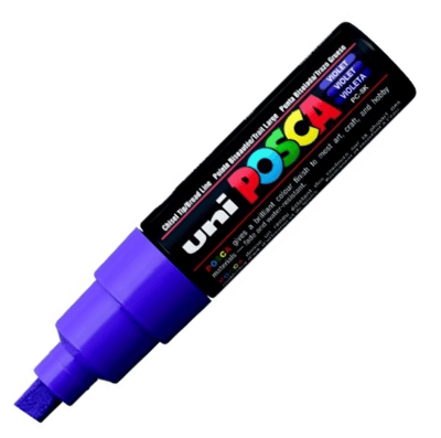 UNİ POSTER MARKÖRÜ POSCA PC-8K 8.0 MOR