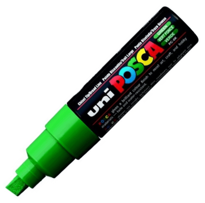 UNİ POSTER MARKÖRÜ POSCA PC-8K 8.0 YEŞİL